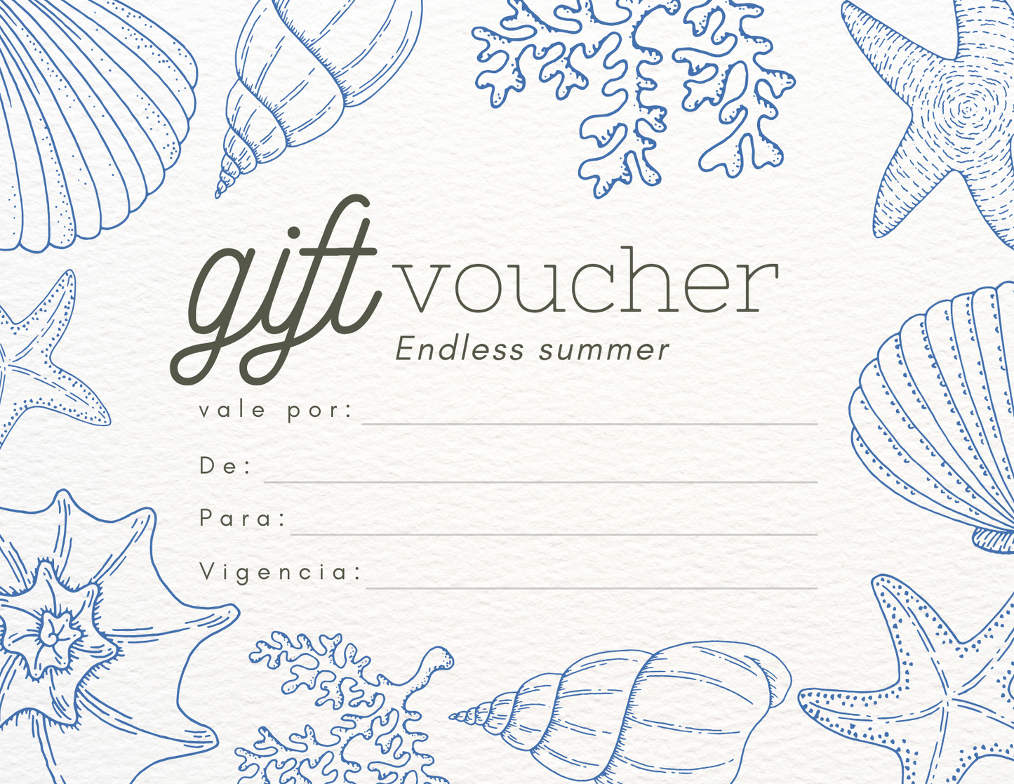 GIFT CARD especial edition