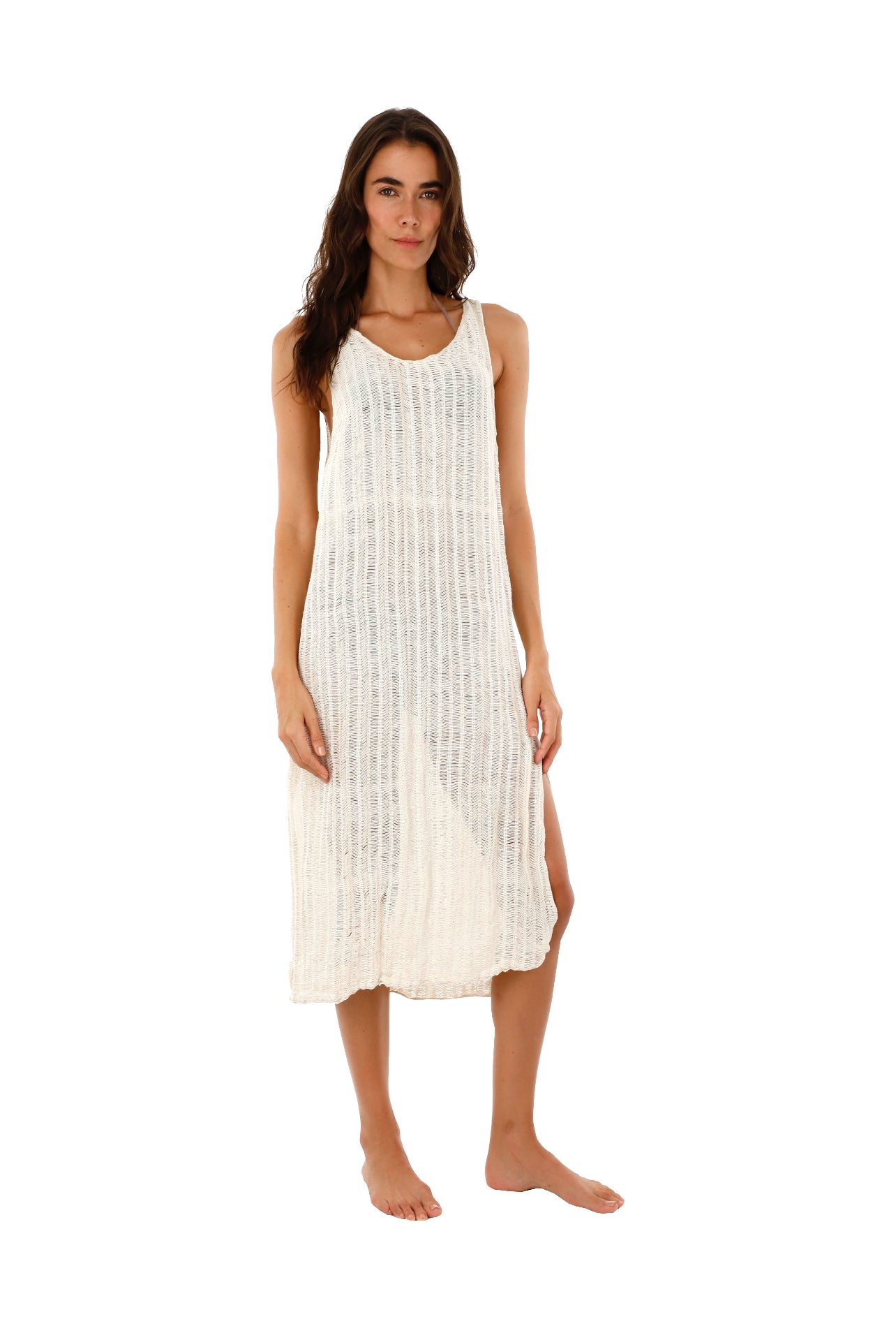 VESTIDO CROCHET - IVORY