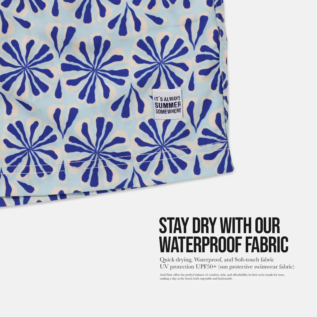 BOY - BLU SWIM SHORT