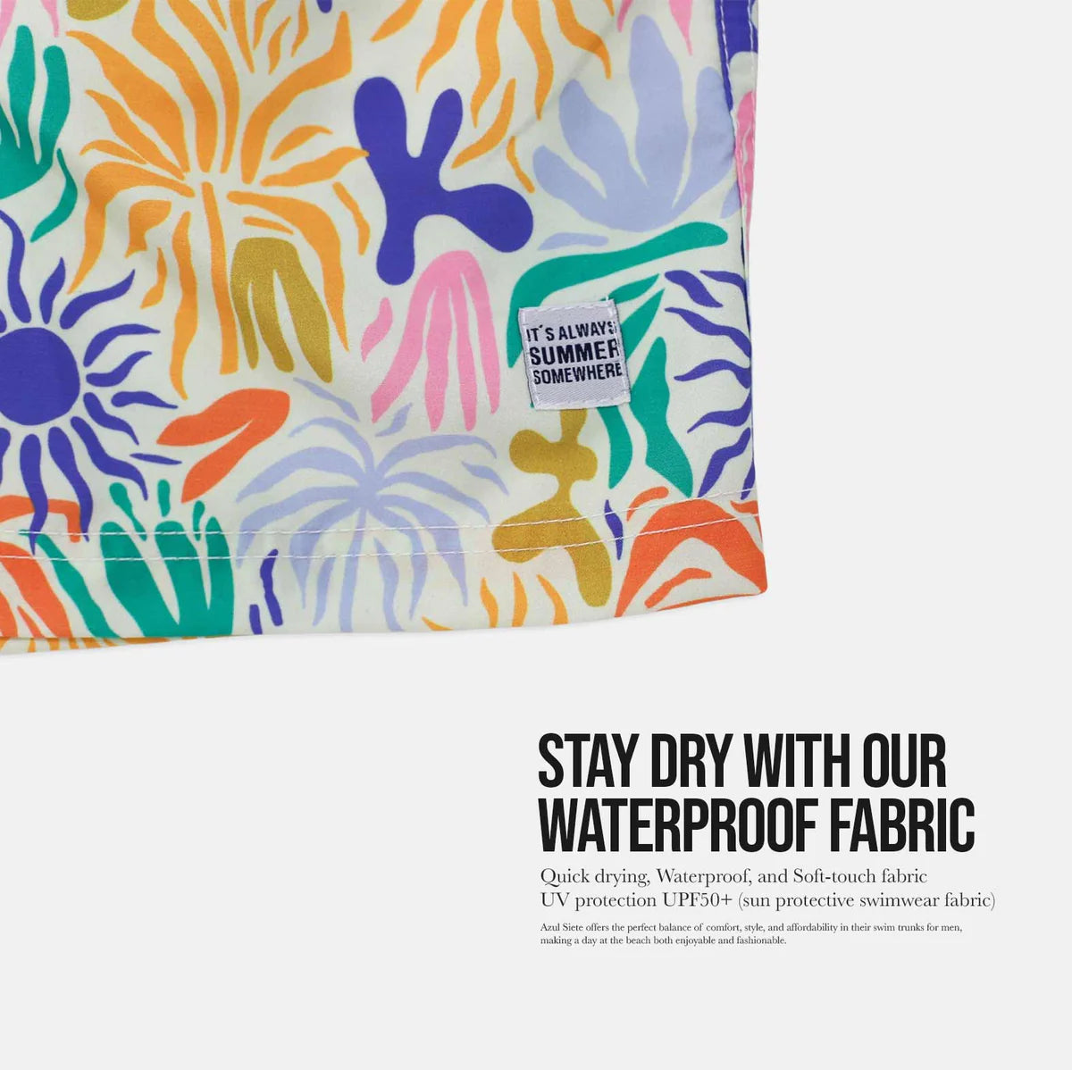 BOY - NATURE SHAPES SWIM SHORT