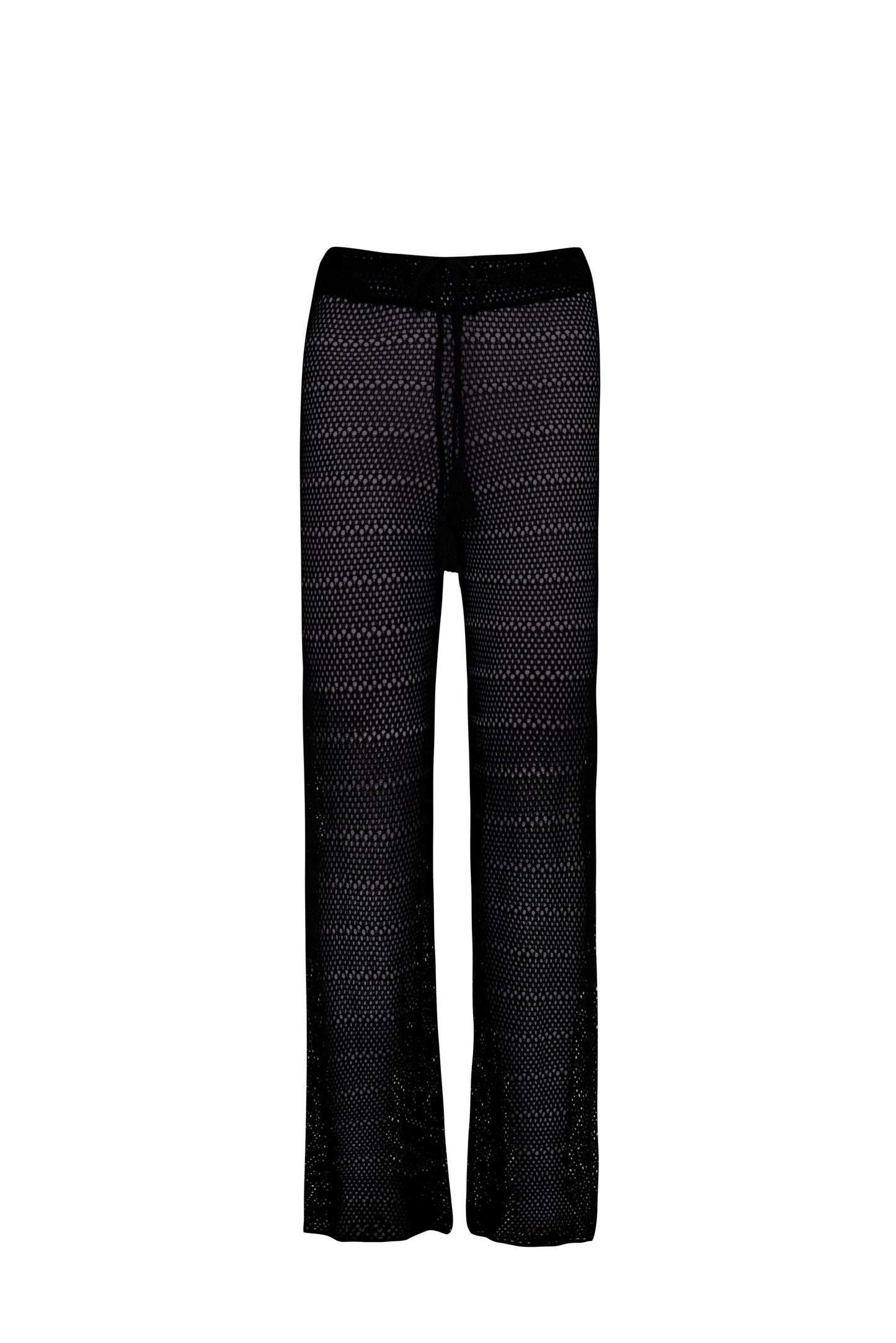 RENEE CROP TOP & BREE BOHO PANT - BLACK