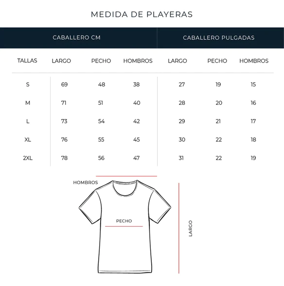PLAYERA - CELESTE