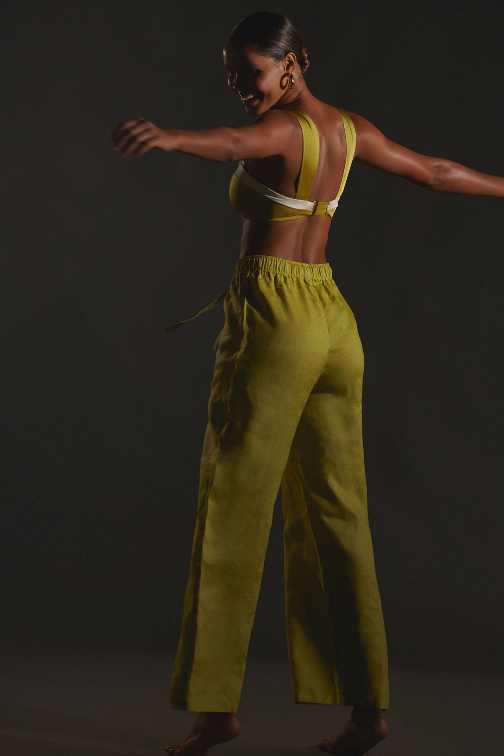 PUFF PANTS- GREEN