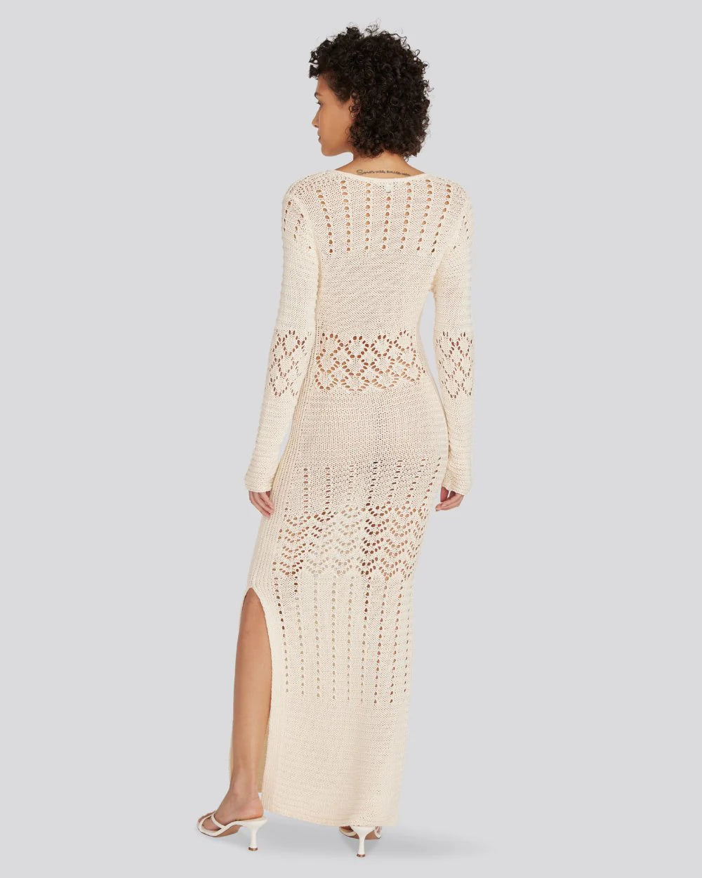 THE LUCINDA DRESS - IVORY