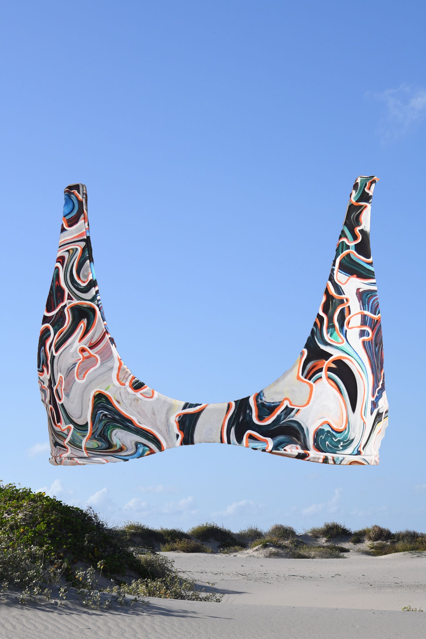 THE MARISELA TOP - BLUE