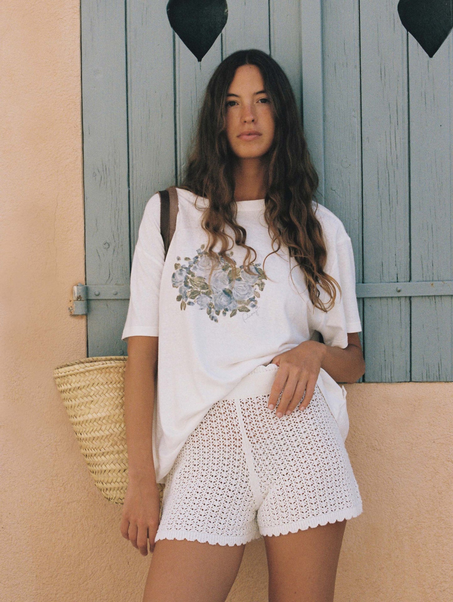 POINTELLE TOP & SHORT