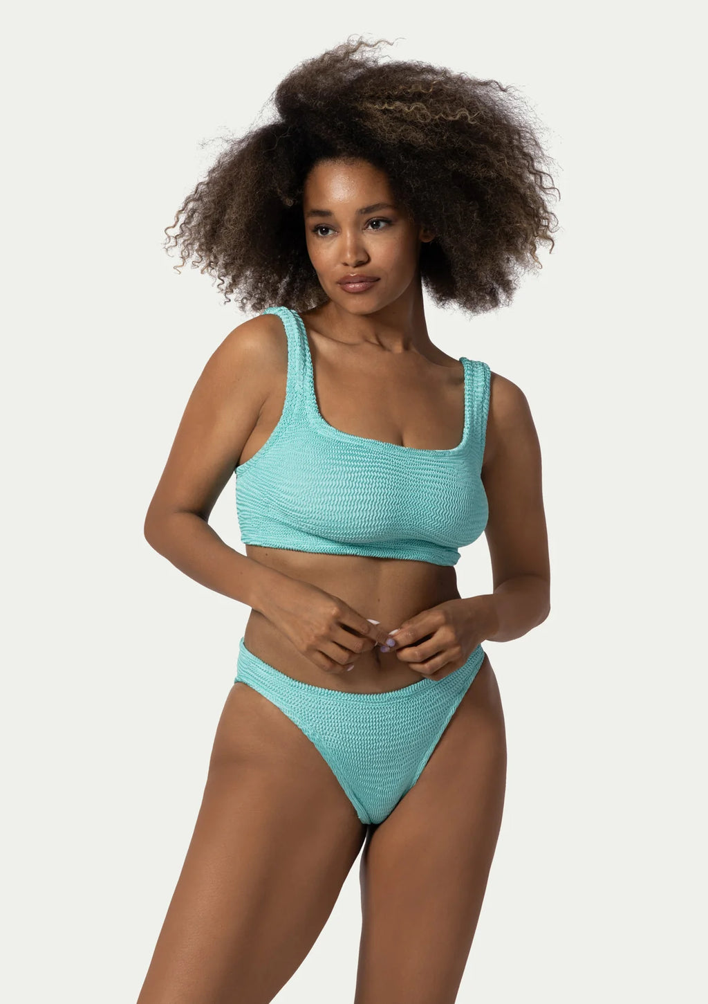 EMILY - AQUAMARINE TOP & BOTTOM