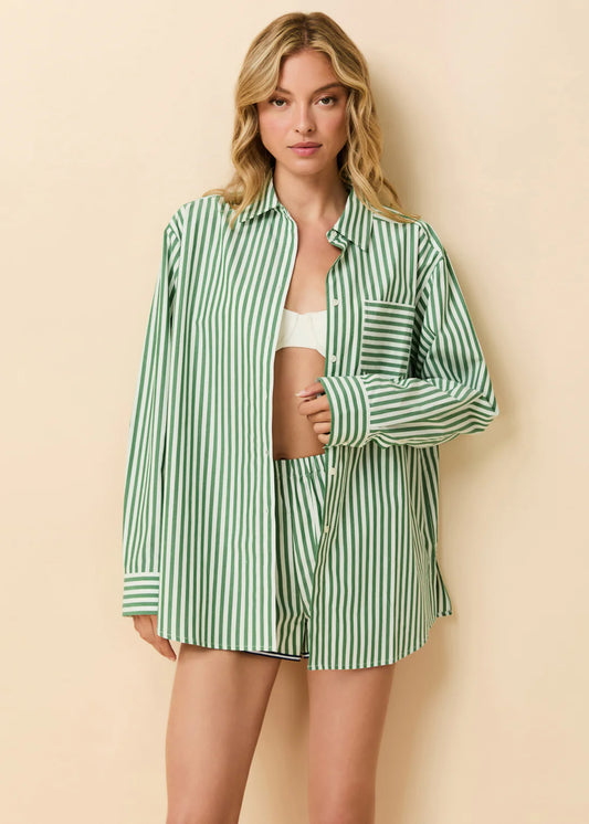 THE AVRIL BUTTON DOWN & THE LESTER SHORT