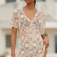 IVORY MALLA CONCHA DRESS