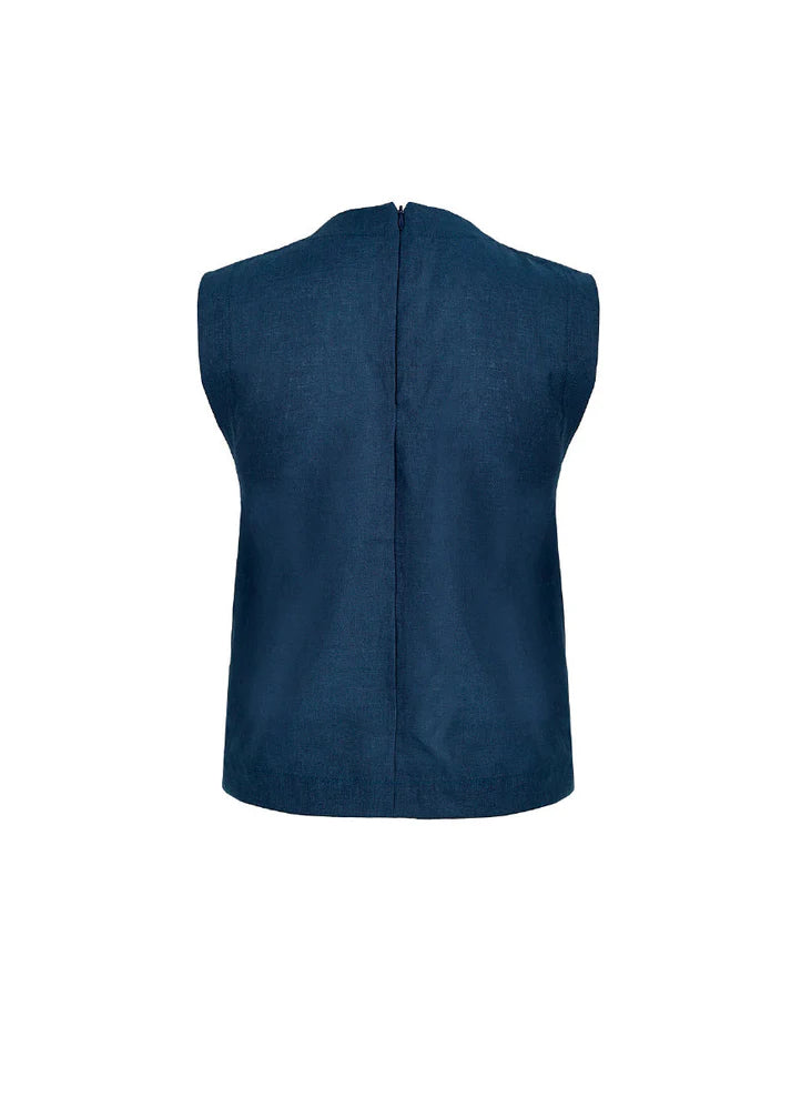 ZENDA PANT DEEP BLUE