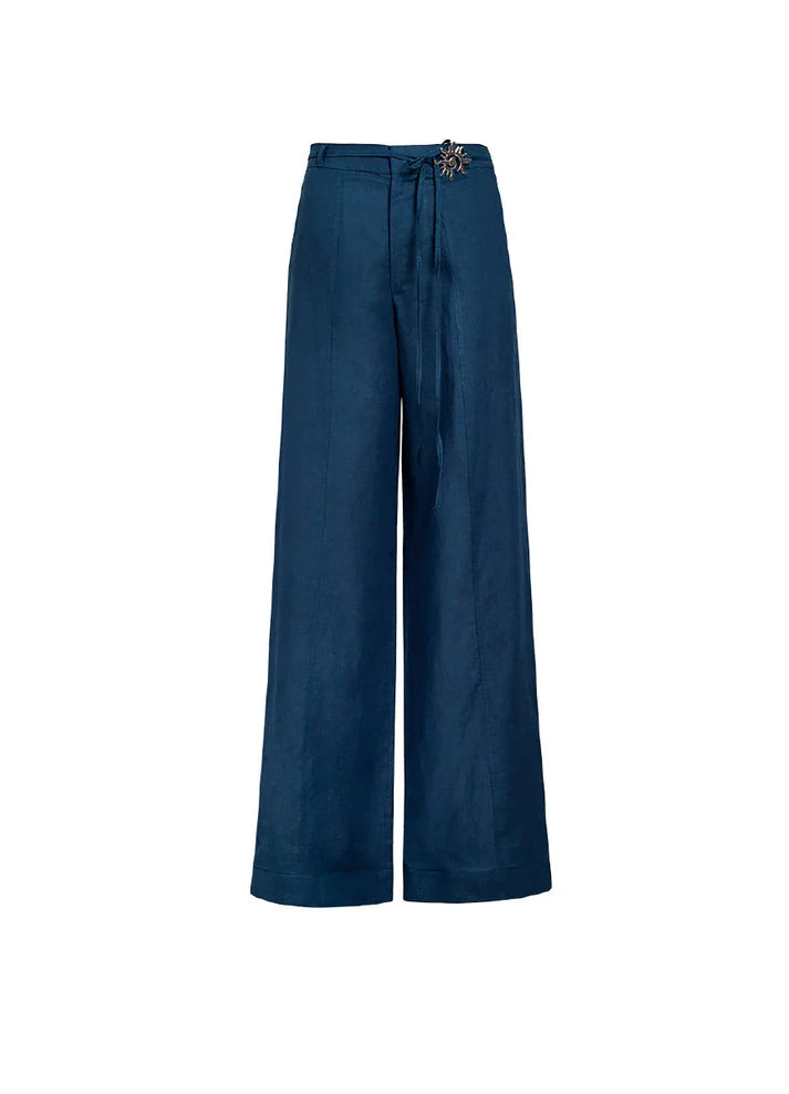 ZENDA PANT DEEP BLUE