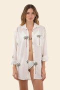 SET IVORY SUMMER PALMS