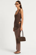 Claudia Maxi Skirt Rosewood