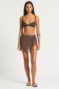 Mave Mini Skirt Rosewood