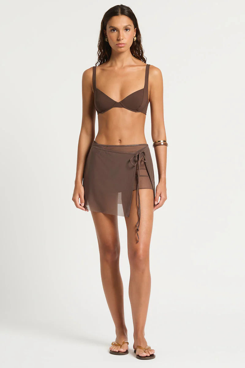 Mave Mini Skirt Rosewood