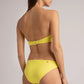 TOP STRAPLESS & BOTTOM CLASICO - AMARILLO