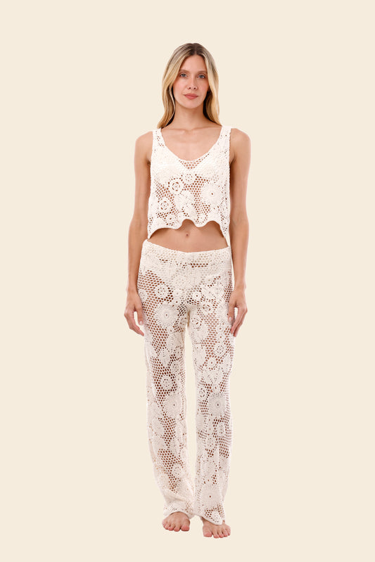 TOP & PANT YVORI CROCHET