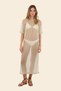 GOLDEN GLOW SAHARA DRESS