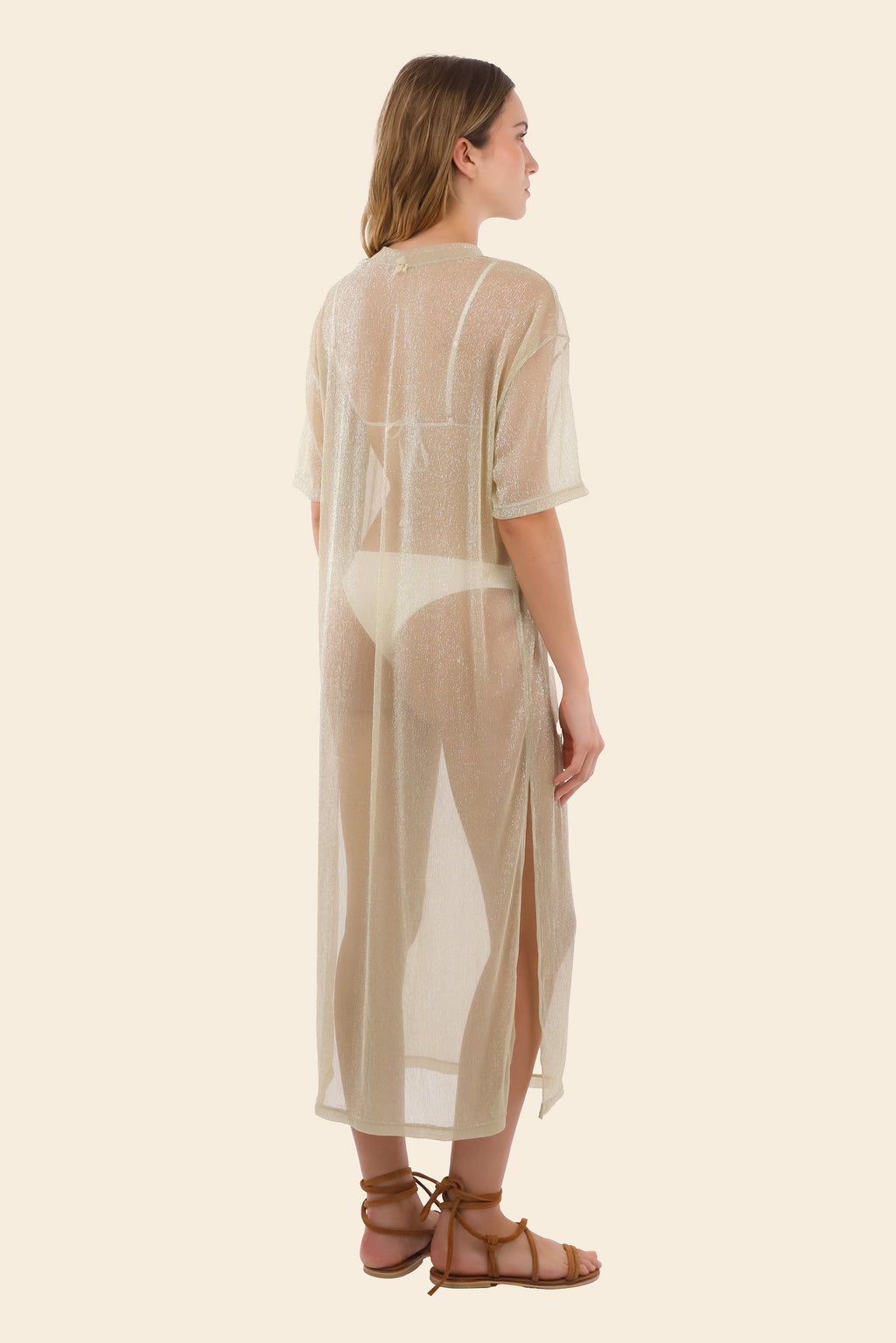 GOLDEN GLOW SAHARA DRESS