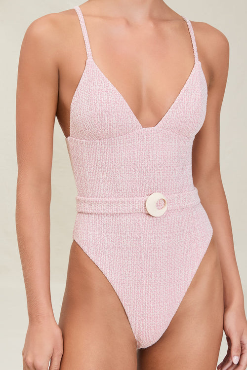 CATALINA FULL PIECE ROSE CREAM