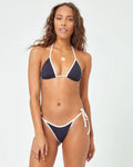 ASPEN TOP & LEVI BOTTOM BLACK - WHITE