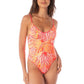 CELINE ONE PIECE CORAL REVERSIBLE