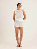 POINTELLE TOP & SHORT