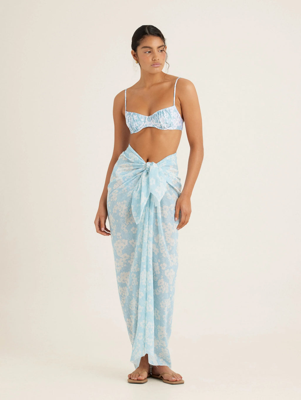 TOP & BOTTOM EVERLASTING RUCHED BALCONETTE