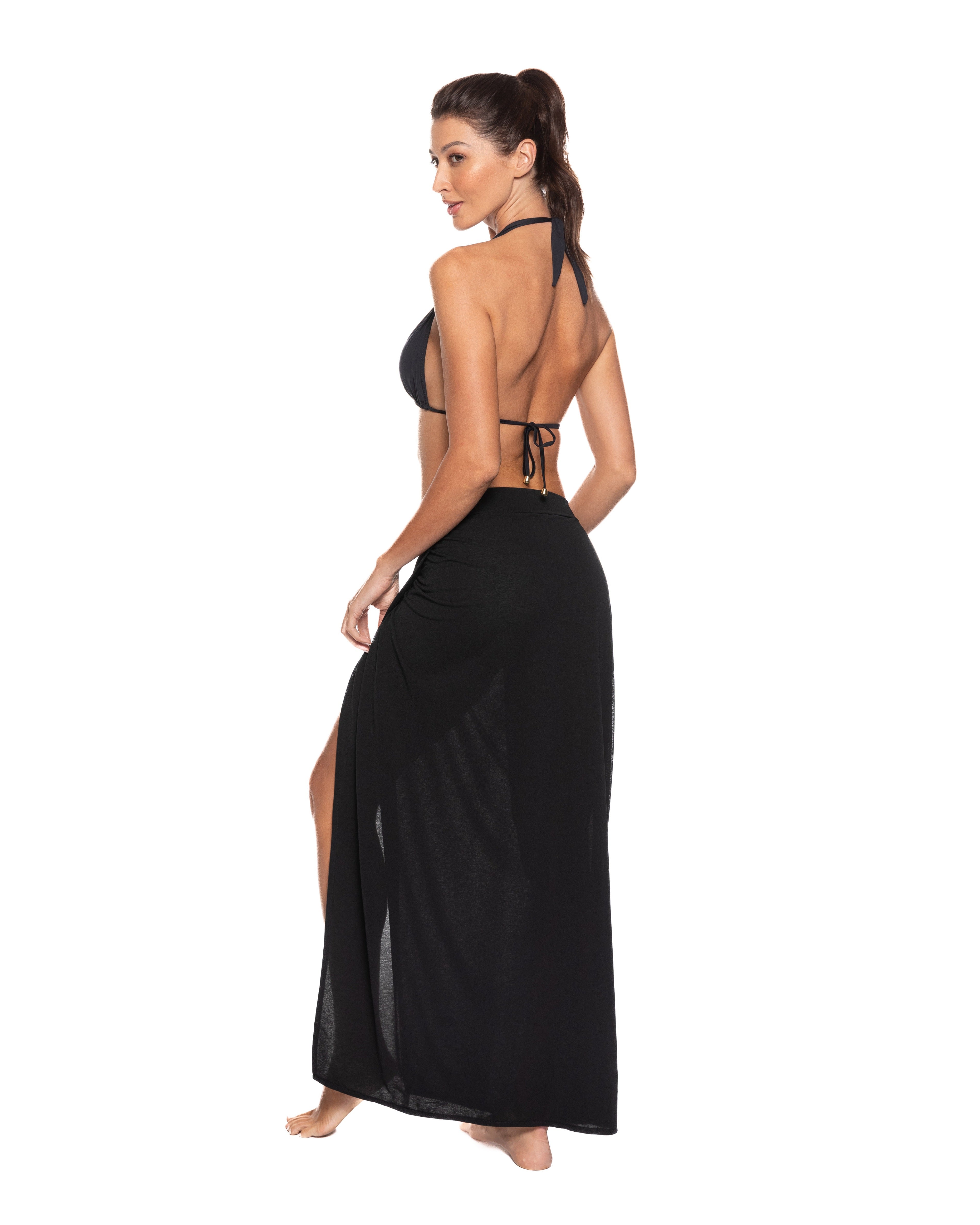MAXI SKIRT  BLACK