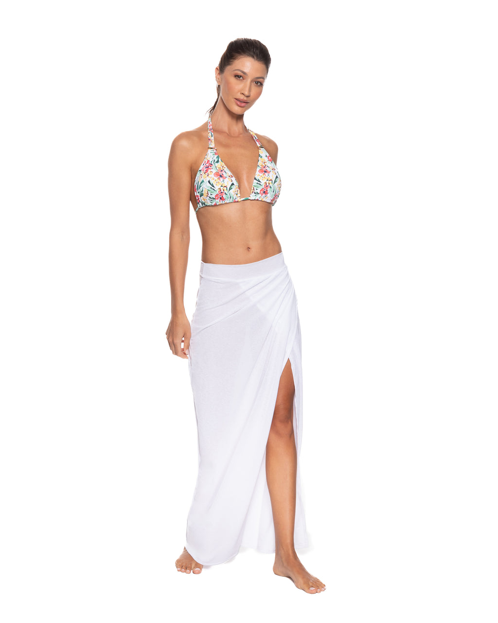 MAXI SKIRR WHITE