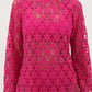 GOLDIE DRESS - BRIGHT FUCHSIA