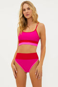 TOP EVA & EMMY BOTTOM PINK NEON