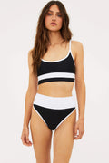 EVA TOP & EMMY BOTTOM BLACK AND WHITE