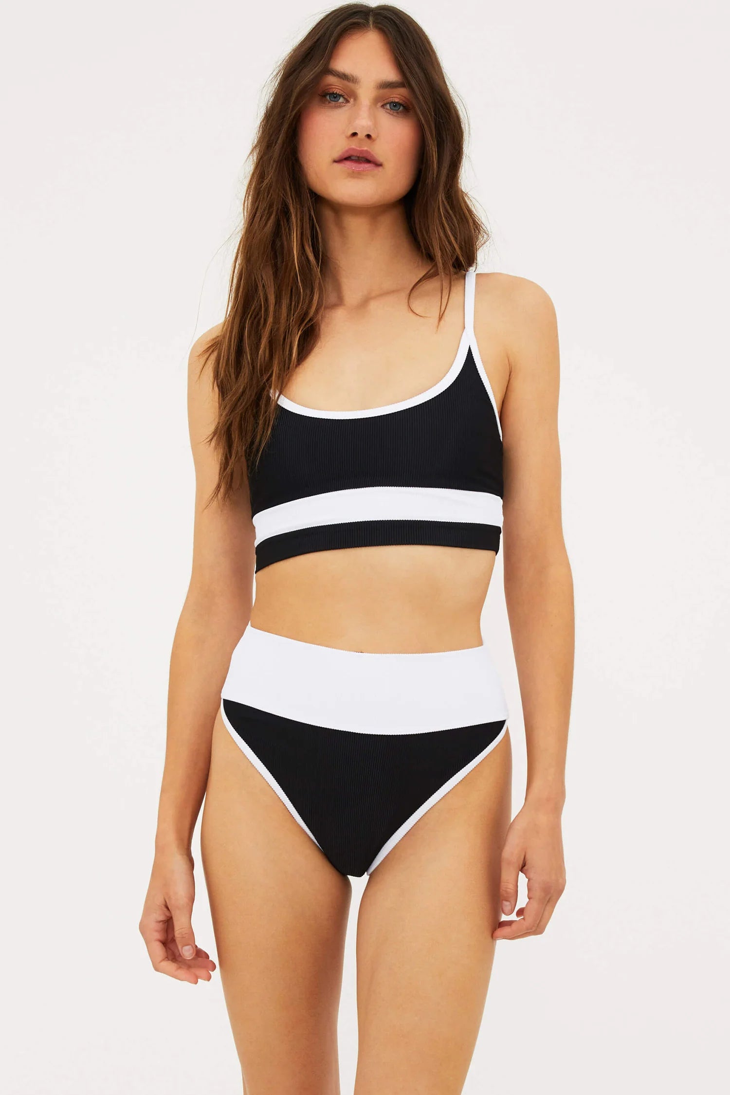 EVA TOP & EMMY BOTTOM BLACK AND WHITE