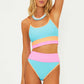 EMMY BOTTOM & EVA TOP CRUSH COLORBLOCK