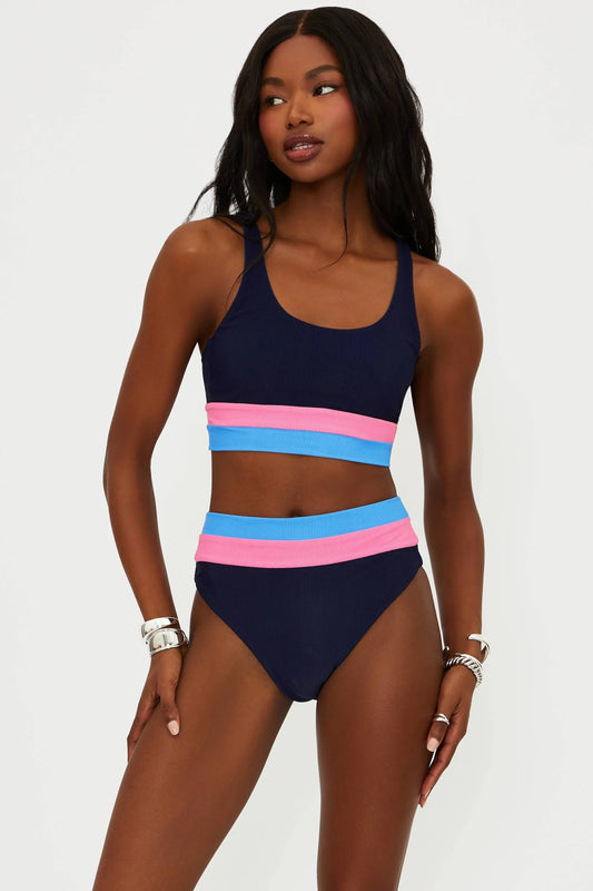 MACKENZIE TOP & HEIDI BOTTOM PARADISE HARBOR COLORBLOCK