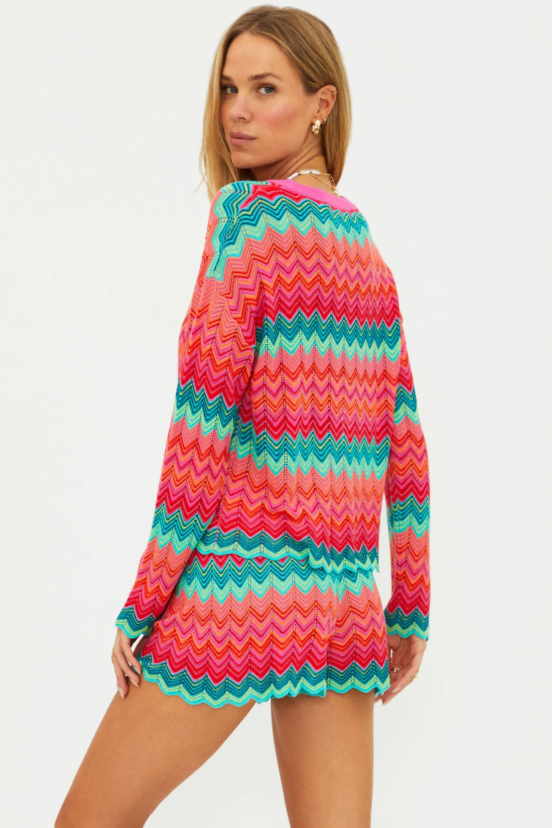 BEACH SWEATER STRAWBERRY