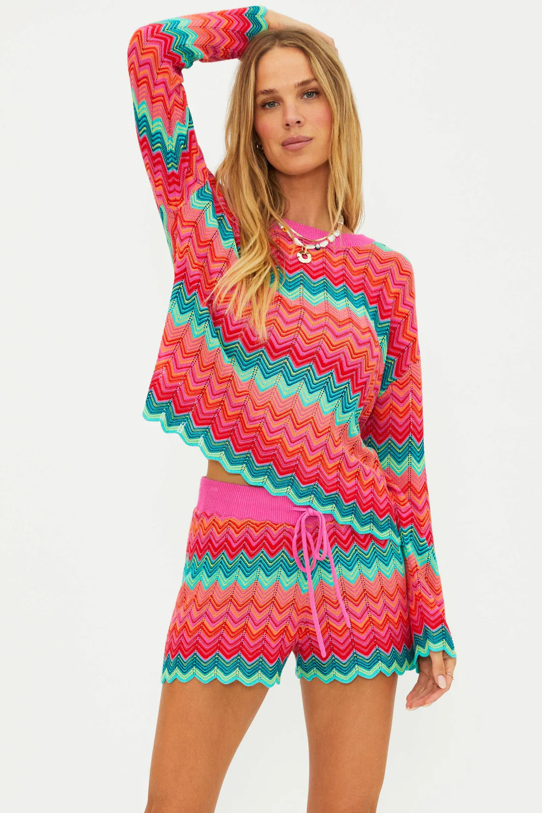 BEACH SWEATER STRAWBERRY