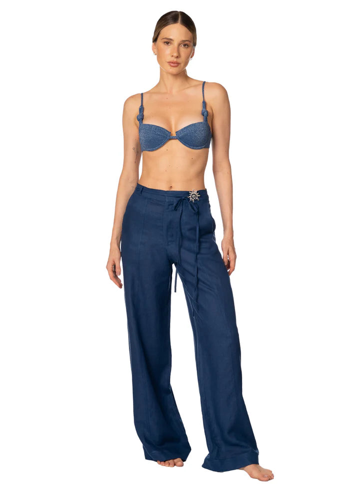 ZENDA PANT DEEP BLUE