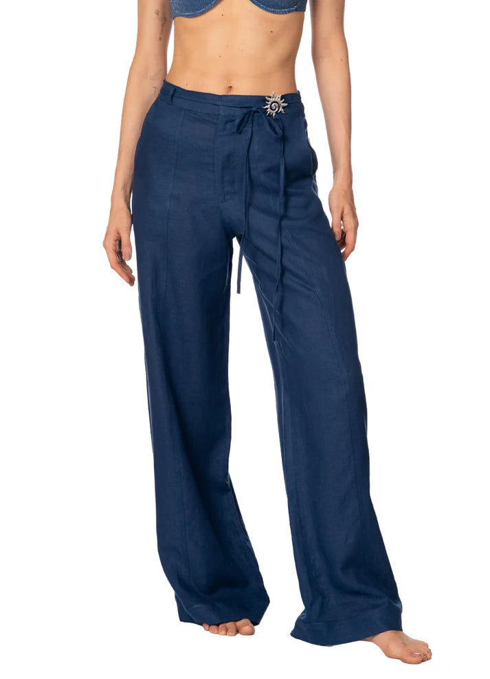 ZENDA PANT DEEP BLUE