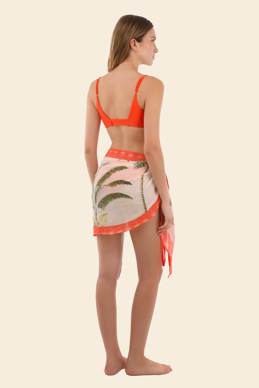 ROONEY PAREO SUMMER PALMS