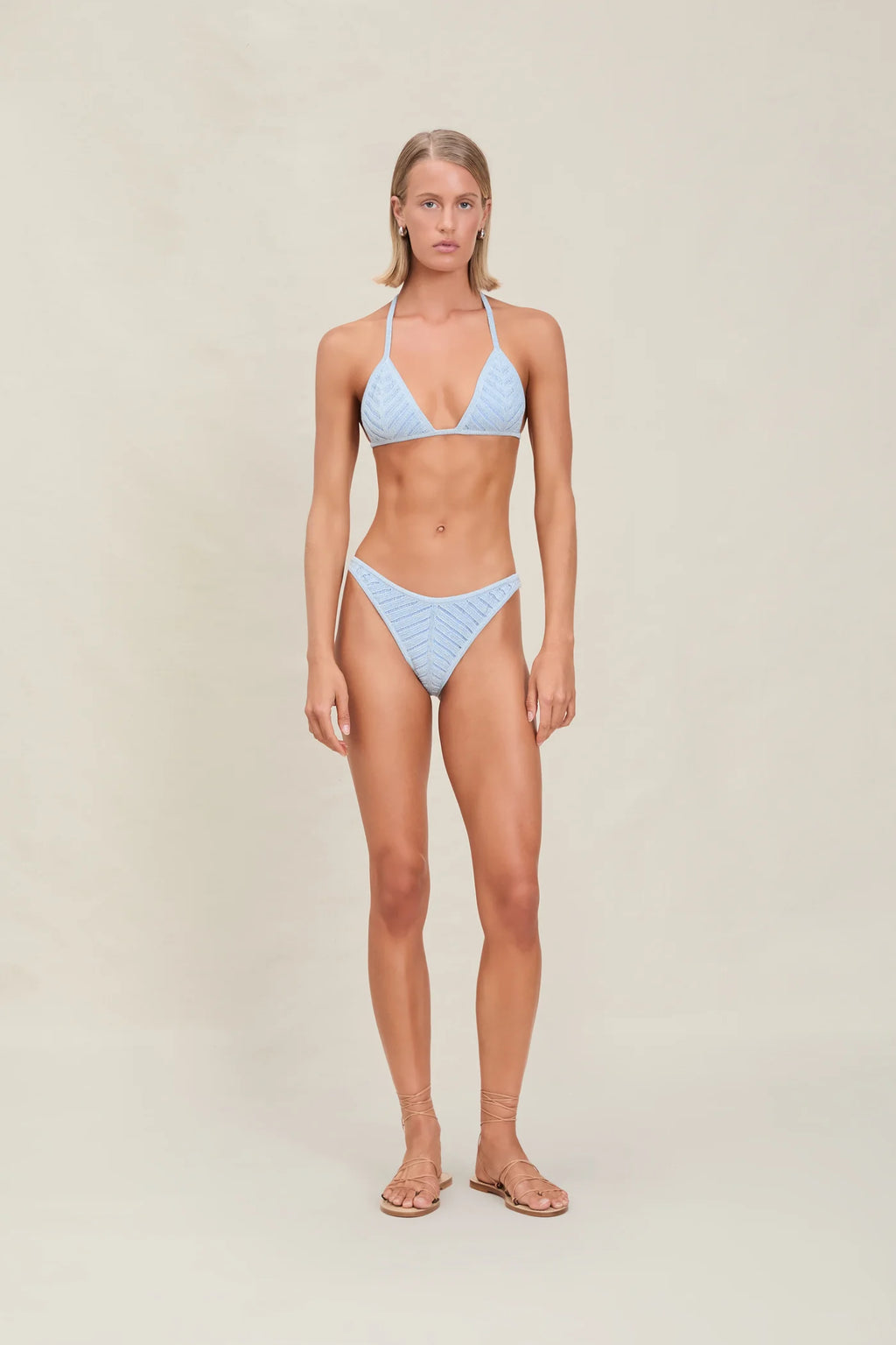 LUCINDA TOP & LOLA BOTTOM AZURE
