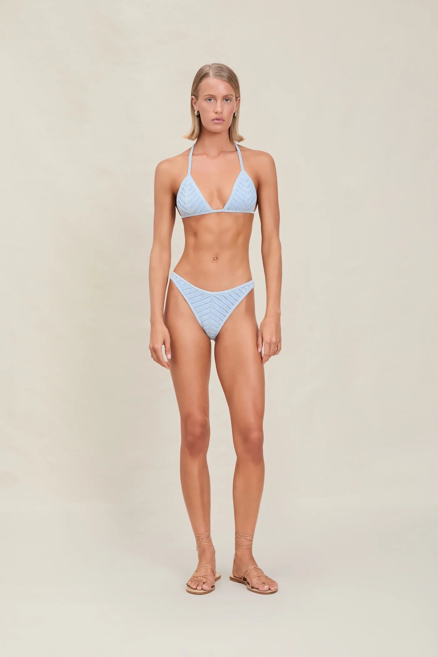 LUCINDA TOP & LOLA BOTTOM AZURE