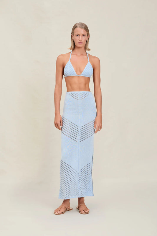 BRIA SKIRT AZURE