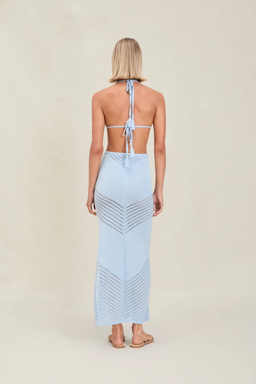 BRIA SKIRT AZURE