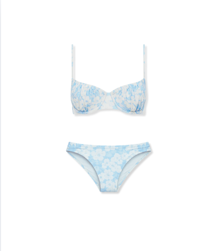 TOP & BOTTOM EVERLASTING RUCHED BALCONETTE