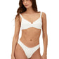 ECO TOP & BOTTOM WAVE TEXTURE WHITE