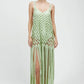 BRIGHT DIAMOND DRESS - GREEN