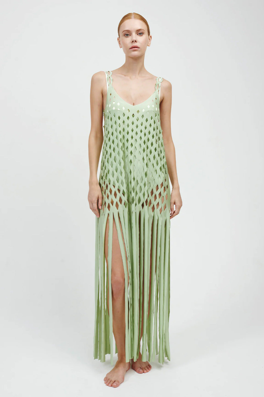 BRIGHT DIAMOND DRESS - GREEN