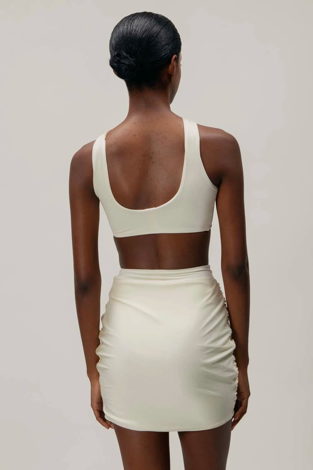 CORRIENTE MINI SKIRT WHITESAGE